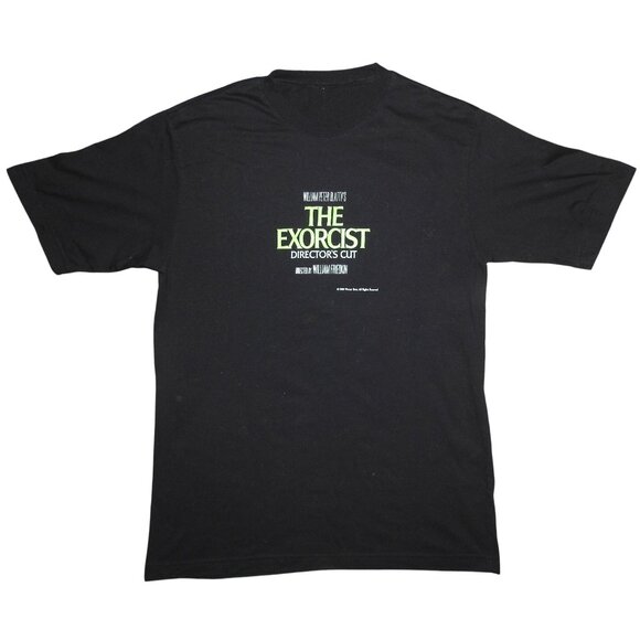 Vintage 2000 The Exorcist Director's Cut Horror Movie Promo T-Shirt Men's Small